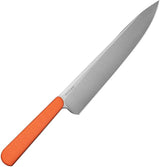 Civivi Cibus Chef Knife Orange G10 Ergonomic Handle Premium Full Tang Satin 14C28N Blade For Home Cooks by Civivi