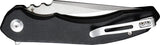 Civivi Bluetick Linerlock Folding Knife Black G10 Handle Satin Finish 14C28N Drop Point Blade Extended Tang EDC Clip by Civivi