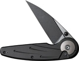 Civivi Starflare Button Lock Folding Knife Premium Nitro V Blade Black Aluminum Handle EDC by Civivi