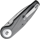 Civivi Starflare Button Lock Knife 3.38in Satin Nitro V Blade Gray Aluminum Handle EDC Enthusiasts by Civivi