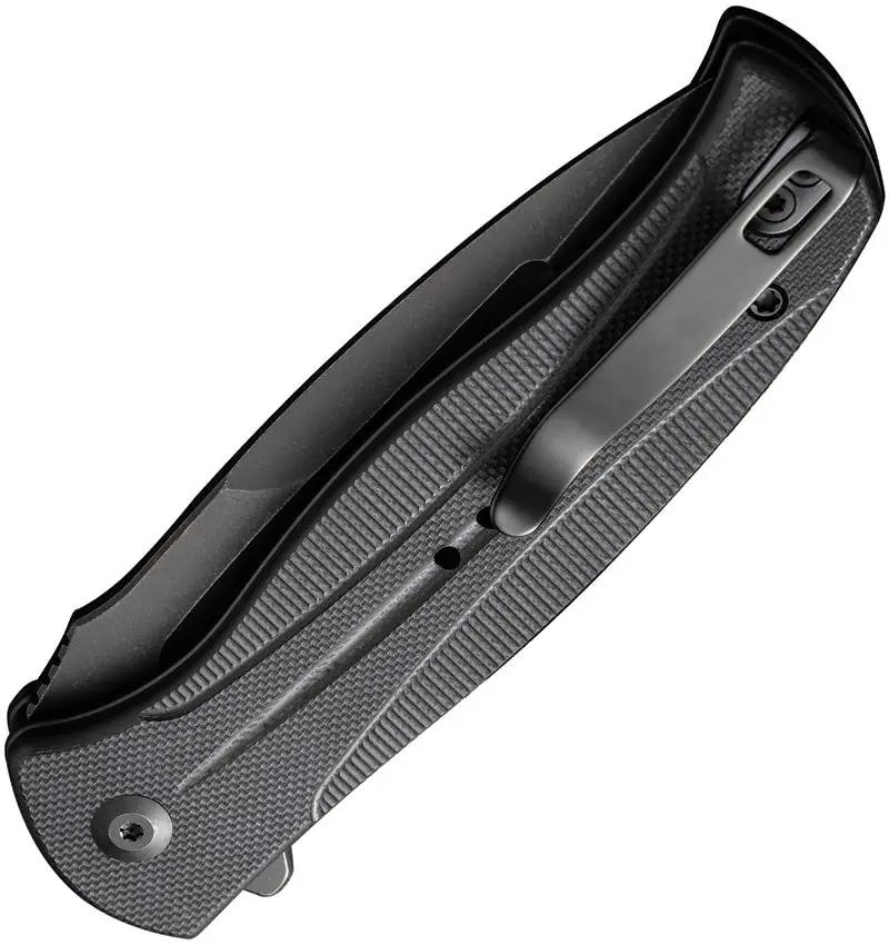 Civivi Incindie Button Lock Knife Black G10 Spear Point ThreePointFiveIn Blade EDC by Civivi
