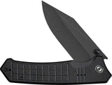 Civivi Tacticorix Linerlock Knife Black G10 3.75in Nitro V Clip Point Blade for EDC Enthusiasts by Civivi