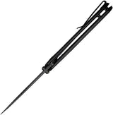 Civivi Tacticorix Linerlock Knife Black G10 3.75in Nitro V Clip Point Blade for EDC Enthusiasts by Civivi