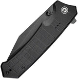 Civivi Tacticorix Linerlock Knife Black G10 3.75in Nitro V Clip Point Blade for EDC Enthusiasts by Civivi