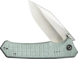 Civivi Tacticorix Linerlock Knife Gray G10 Handle 3.75in Premium Nitro V Clip Point Blade For EDC Enthusiasts by Civivi
