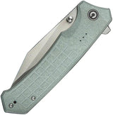 Civivi Tacticorix Linerlock Knife Gray G10 Handle 3.75in Premium Nitro V Clip Point Blade For EDC Enthusiasts by Civivi