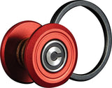 Civivi Key Coin Red EDC Enthusiasts Accessory Durable Stainless Aluminum With Key Ring Bronze Washers by Civivi