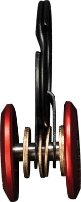 Civivi Key Coin Red EDC Enthusiasts Accessory Durable Stainless Aluminum With Key Ring Bronze Washers by Civivi