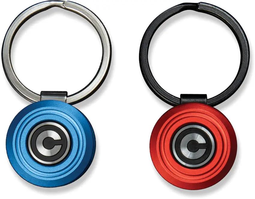 Civivi Key Coin Set C23056-3 Premium EDC Key Ring Kit With Bronze Washers And Red Blue Pivots by Civivi