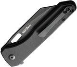 Civivi Nugz Linerlock Folding Knife Black G10 Handle Extended Tang 3.25in 14C28N Sandvik Blade for EDC Enthusiasts by Civivi