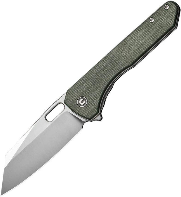 Civivi Nugz Linerlock Grn Micarta C23060-2 by Civivi