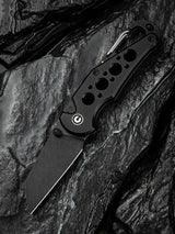 Civivi Pragma Button Lock Knife Nitro V Steel Wharncliffe Three Point Five Inch Closed EDC Everyday Carry by Civivi