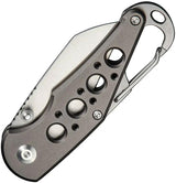 Civivi Pragma Button Lock Knife Nitro V Wharncliffe Blade Gray Aluminum EDC Ready by Civivi