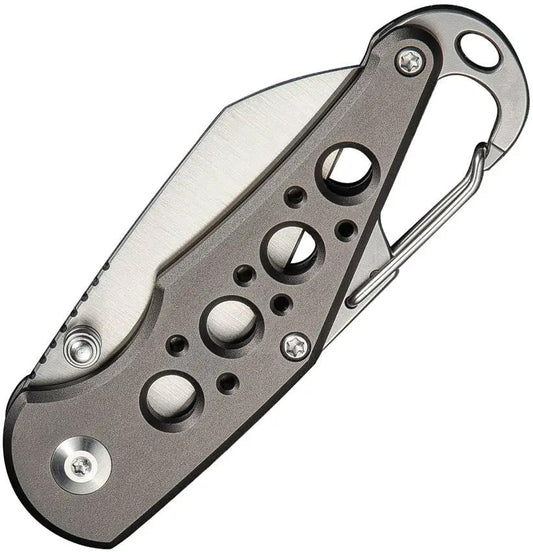 Civivi Pragma Button Lock Knife Nitro V Wharncliffe Blade Gray Aluminum EDC Ready by Civivi