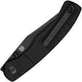 Civivi Clingman Linerlock Knife Black G10 Handle Nitro V Steel 3 Inch Blade Rugged EDC Enthusiasts by Civivi
