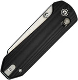 Civivi Yonder Crossbar Lock Knife With 2.88in 14C28N Blade Stonewashed Finish Black G10 Pocket Clip EDC by Civivi