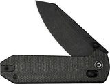 Civivi Yonder Crossbar Lock Folding Knife 14C28N Sandvik Blade With Premium Green Micarta Handle For EDC by Civivi