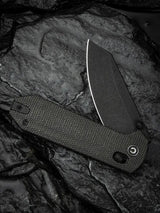 Civivi Yonder Crossbar Lock Folding Knife 14C28N Sandvik Blade With Premium Green Micarta Handle For EDC by Civivi