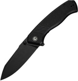 Civivi Placoid Linerlock Black G10 C23079-1 by Civivi