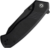 Civivi Placoid Linerlock Folding Knife With Black G10 Handle Three Seven Five Inch Clip Point Blade In 14C28N Steel EDC by Civivi
