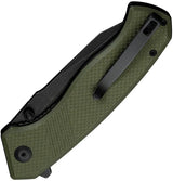 Civivi Placoid Linerlock Green G10 C230793 EDC Ready Folding Knife With 3.75in 14C28N Sandvik Blade by Civivi