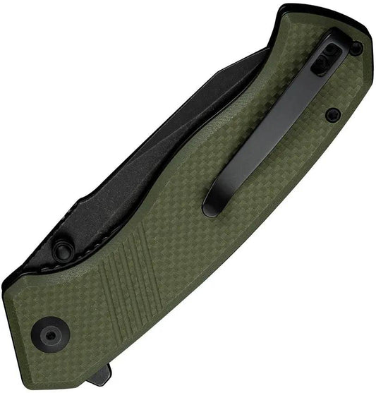 Civivi Placoid Linerlock Green G10 C230793 EDC Ready Folding Knife With 3.75in 14C28N Sandvik Blade by Civivi