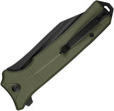 Civivi Neurohaptic Button Lock Knife OD Green G10 Handle Nitro V Clip Point EDC Everyday Carry Knife by Civivi