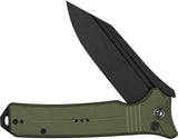 Civivi Neurohaptic Button Lock Knife OD Green G10 Handle Nitro V Clip Point EDC Everyday Carry Knife by Civivi