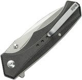 Civivi Photonix Linerlock Knife Green Canvas Micarta Handle Satin Drop Point Blade EDC Ready by Civivi