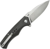 Civivi Photonix Linerlock Knife Green Canvas Micarta Handle Satin Drop Point Blade EDC Ready by Civivi