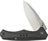 Civivi Photonix Linerlock Knife Green Canvas Micarta Handle Satin Drop Point Blade EDC Ready by Civivi