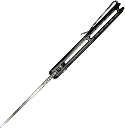 Civivi Biophase Button Lock Knife For Everyday Carry With Premium Nitro V Clip Point Blade And G10 Overlay by Civivi