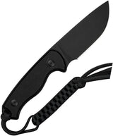 Civivi Timberbark Fixed Blade Knife 3.25in Drop Point 14C28N Steel Full Tang G10 Handle Kydex Sheath EDC Outdoor by Civivi