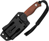 Civivi Timberbark Fixed Blade Knife With Satin 14C28N Blade Full Tang Wood Handle Lanyard Kydex Sheath For Outdoorsmen by Civivi