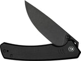 Civivi Merit Linerlock Knife Premium Black G10 Handle With 3.25 Inch Drop Point Blade For EDC Enthusiasts by Civivi