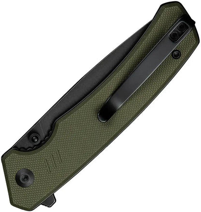 Civivi Merit Linerlock EDC Folding Knife OD Green G10 Handle 3.25in Drop Point Blade 14C28N by Civivi
