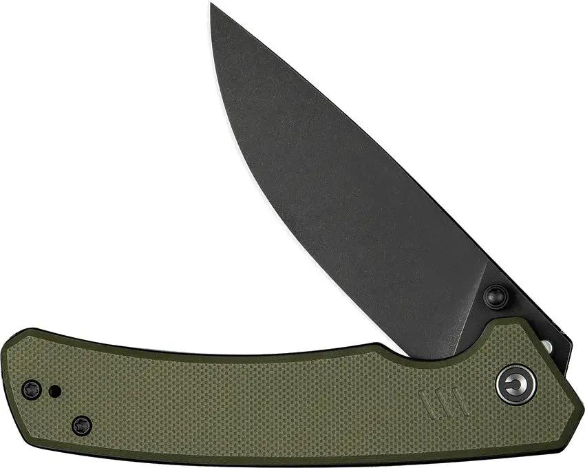 Civivi Merit Linerlock EDC Folding Knife OD Green G10 Handle 3.25in Drop Point Blade 14C28N by Civivi