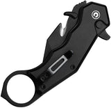 Civivi Amaroq Button Lock Knife With Nitro V Reverse Tanto Blade For EDC Enthusiasts Durable Rugged by Civivi