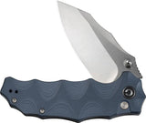 Premium Civivi Natterjack Button Lock Knife Blue G10 Handle 14C28N Sandvik Stainless For EDC Enthusiasts by Civivi