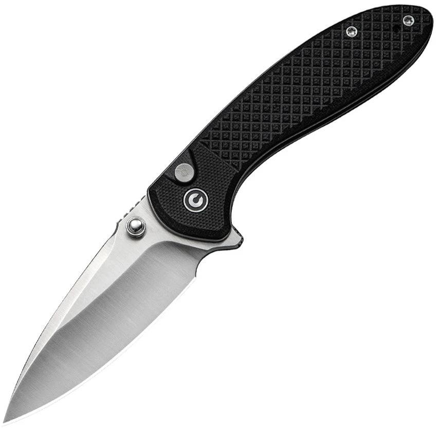 Civivi Faeger Button Lock Black C24031-1 by Civivi