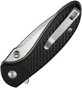 Civivi Faeger Button Lock Knife Black G10 Handle Satin 3in 14C28N Blade Premium EDC by Civivi