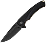 Civivi Voidflare Linerlock Black C24040-1 by Civivi