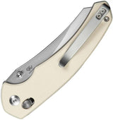 Civivi Sixgill Crossbar Lock Knife Ivy G10 For EDC Enthusiasts 3.38in Nitro V Satin Reverse Tanto Blade by Civivi