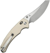 Civivi Sixgill Crossbar Lock Knife Ivy G10 For EDC Enthusiasts 3.38in Nitro V Satin Reverse Tanto Blade by Civivi