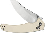 Civivi Sixgill Crossbar Lock Knife Ivy G10 For EDC Enthusiasts 3.38in Nitro V Satin Reverse Tanto Blade by Civivi