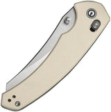 Civivi Sixgill Crossbar Lock Knife Ivy G10 For EDC Enthusiasts 3.38in Nitro V Satin Reverse Tanto Blade by Civivi