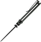 Civivi Sixgill Crossbar Lock Knife With Nitro V Blade And Green Micarta Handle For EDC Enthusiasts by Civivi