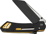 Civivi Buster FG Superlock Knife Nitro V Sheepsfoot 4.25in Blade G10 Handle Pocket Clip For EDC Enthusiasts Case by Civivi