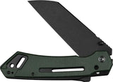 Civivi Buster FG Superlock Green Pocket Knife For EDC Enthusiasts Nitro V Steel 4.25in Blade by Civivi