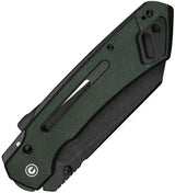 Civivi Buster FG Superlock Green Pocket Knife For EDC Enthusiasts Nitro V Steel 4.25in Blade by Civivi